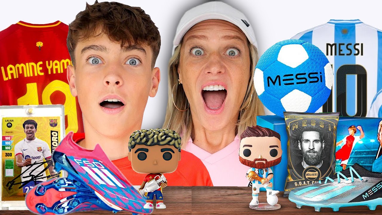 ¡Probé Productos de LAMINE YAMAL vs. MESSI!