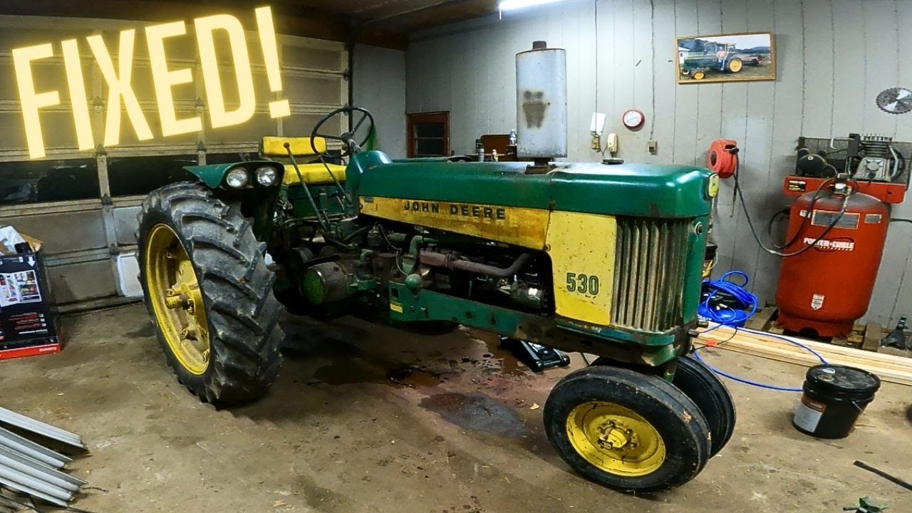 Ремонт John Deere 530 | ЗАВЕРШЕНО