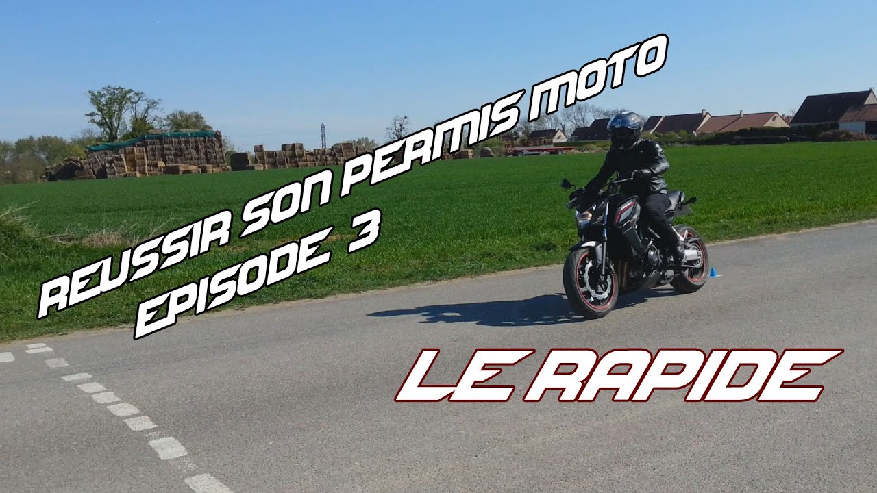 Réussir son Permis Moto #3 | Le Plateau Rapide - SHIFT 87