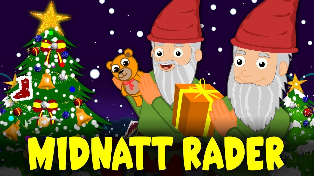 Midnatt råder - Tomtarnas Julnatt | Svenska Julsånger | Julsånger för barn