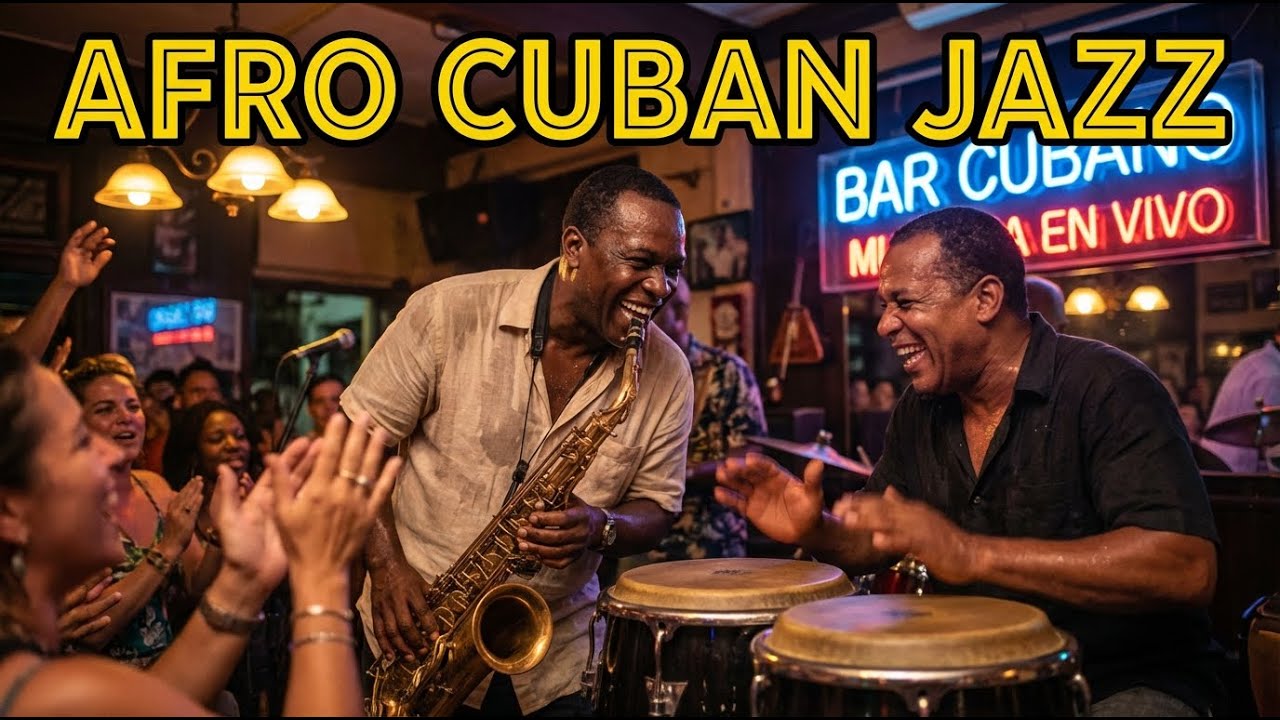 Afro Cuban Jazz Groove 🎷 Latin Rhythms & Smooth Jazz Vibes