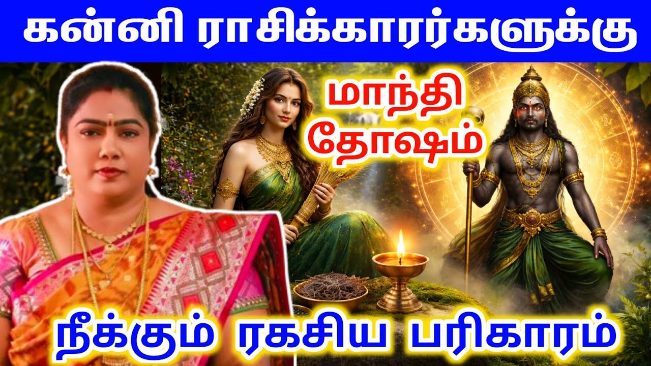 கன்னி ராசி மாந்தி தோஷம் நீக்கும் ரகசிய பரிகாரம் | Kanni Rasi Mandhi Dosham Pariharam
