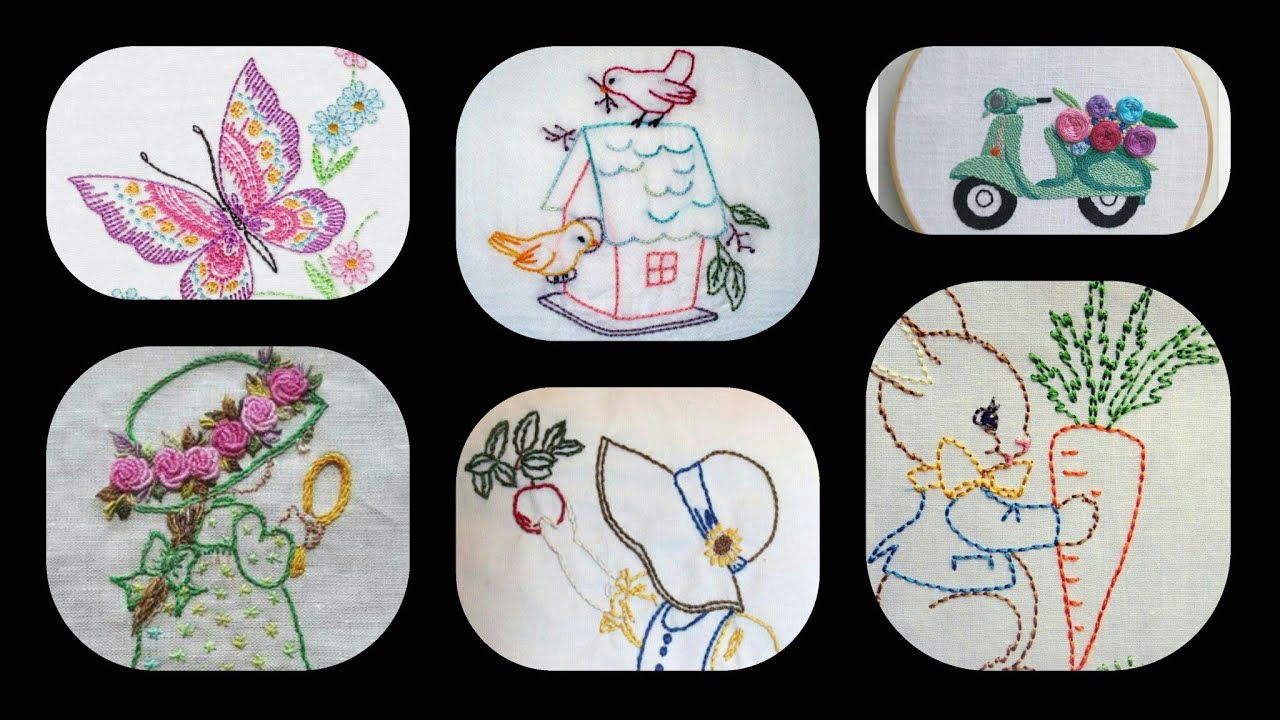 Kids and Baby Frocks Hand Embroidery Top Ideas || Styles 2020