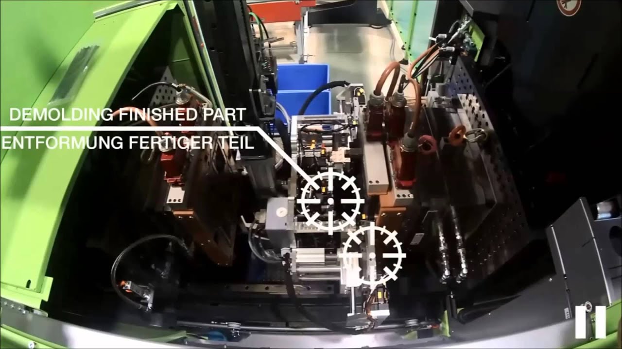 ELMET Example: 4 cavity LSR overmolding of 