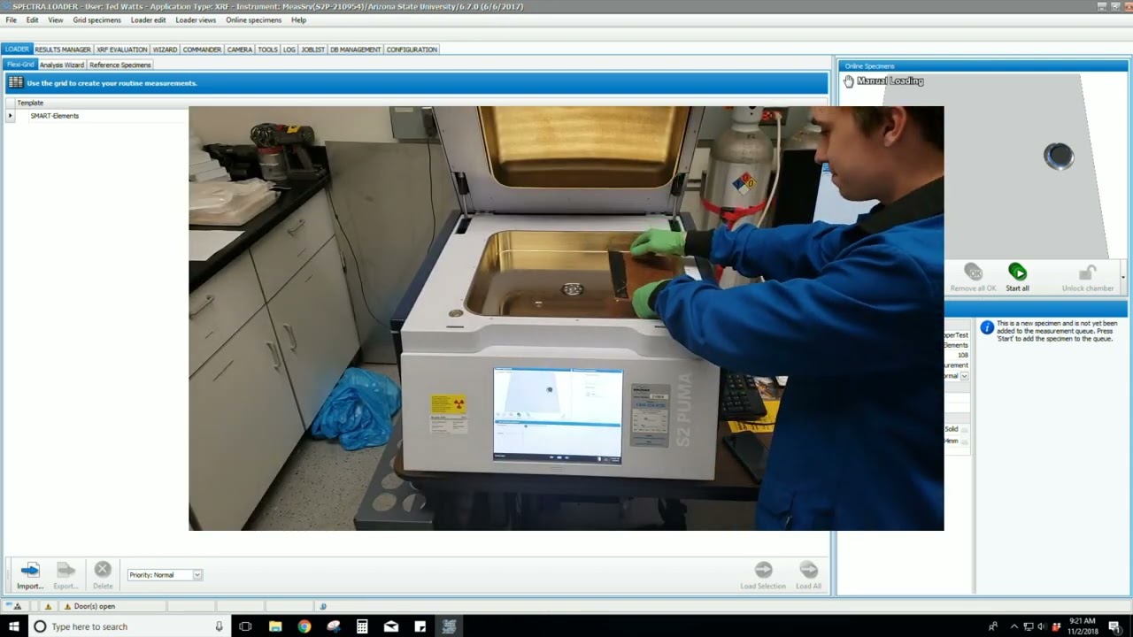 XRF training METAL