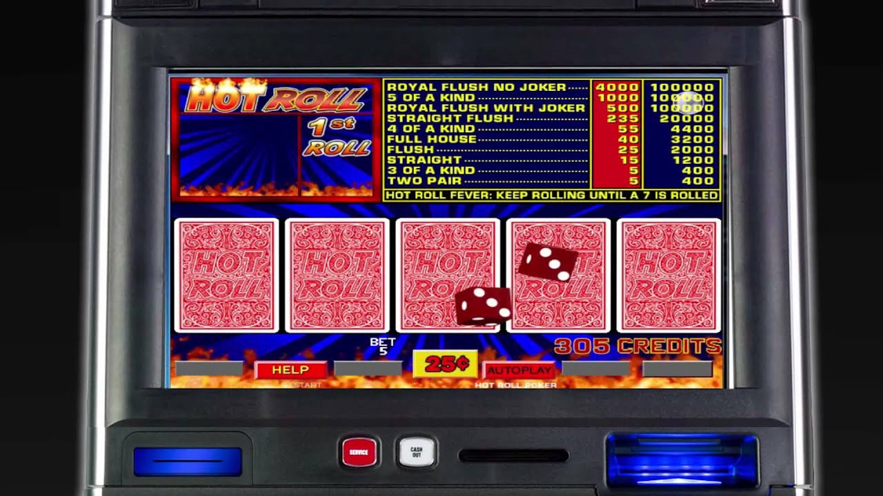 Hot Roll&reg; Poker by IGT - Game Play Video