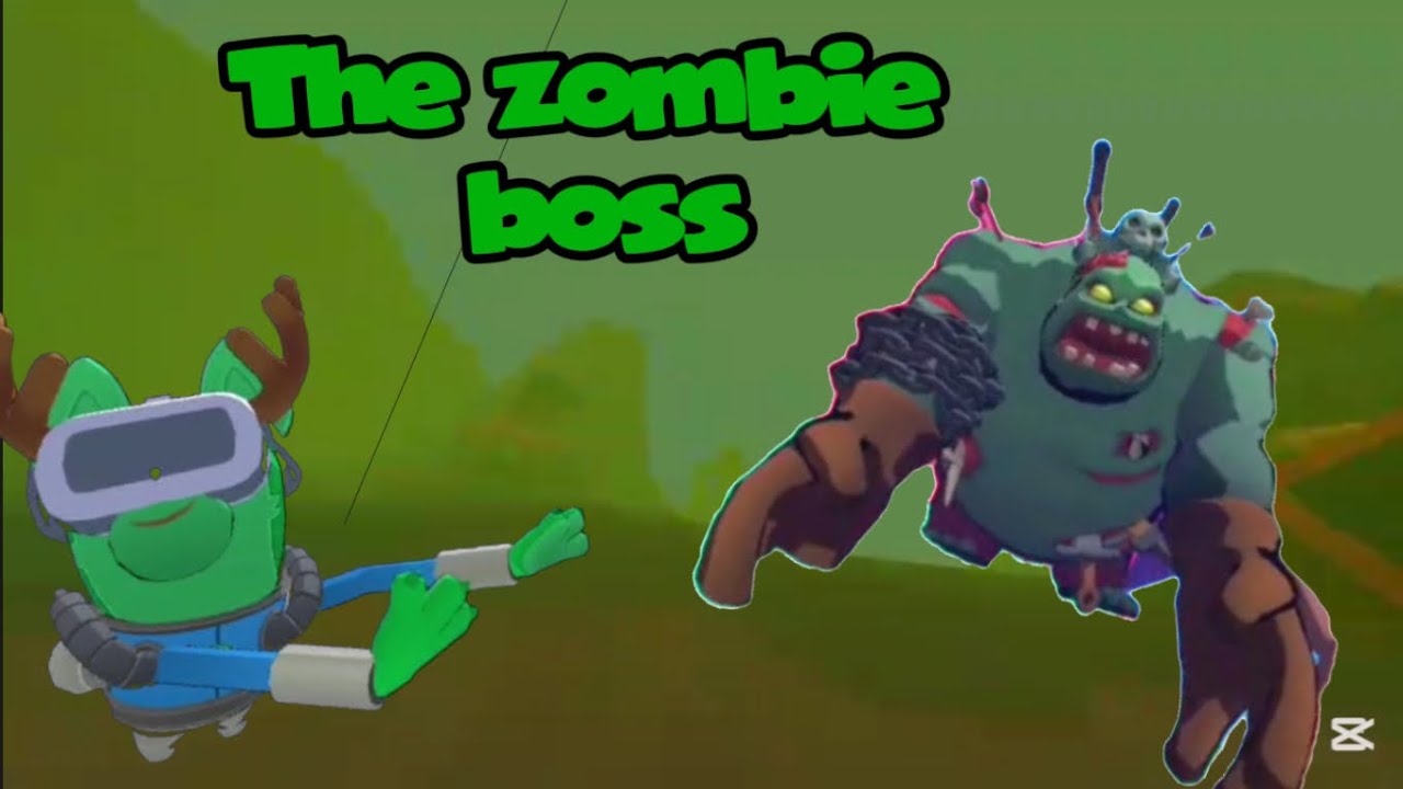 How to kill the zombie boss in ruffnauts VR. (Easy method)