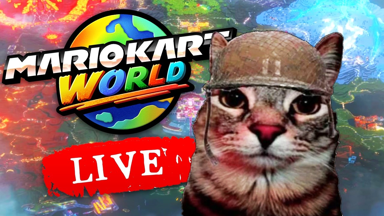 Mario Kart World Online (+ playing w/ Viewers) | LIVE 🔴