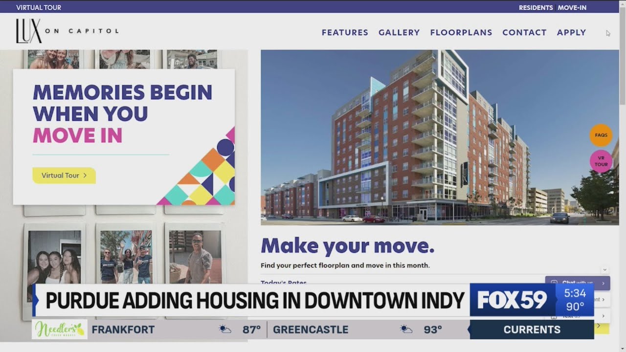 Purdue University to add student housing for Indianapolis campus