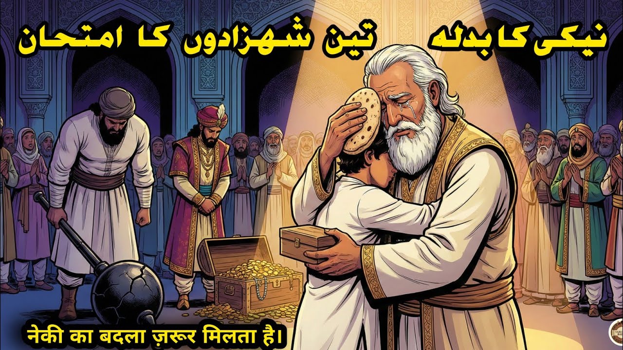 Badshah Ke Teen Shahzadon Ka Akl Ka Imtehan | Neki Ka Badla | urdu islamic stories | islamic kahani