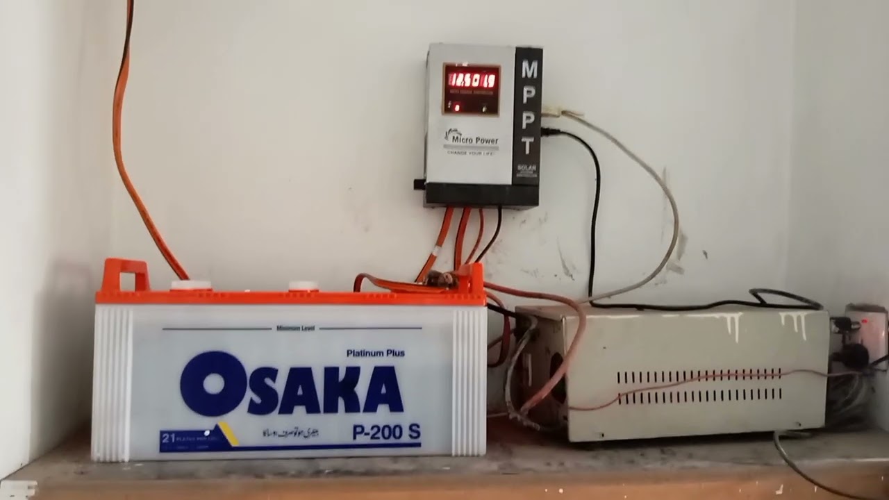 MPPT Controlr 60.AM.12.volt.2.solar.penal