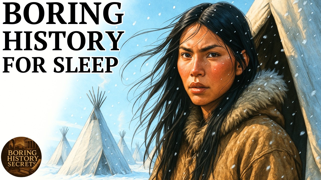 How Did Native Americans Sleep in Winter Tents Without Freezing | 2 Hours of Bedtime History