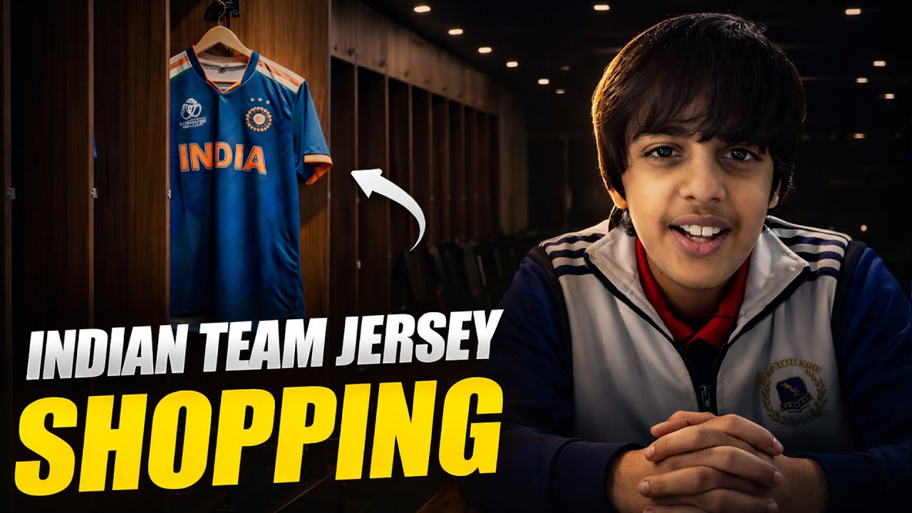 Team INDIA Ki Jersey Ki Shopping 