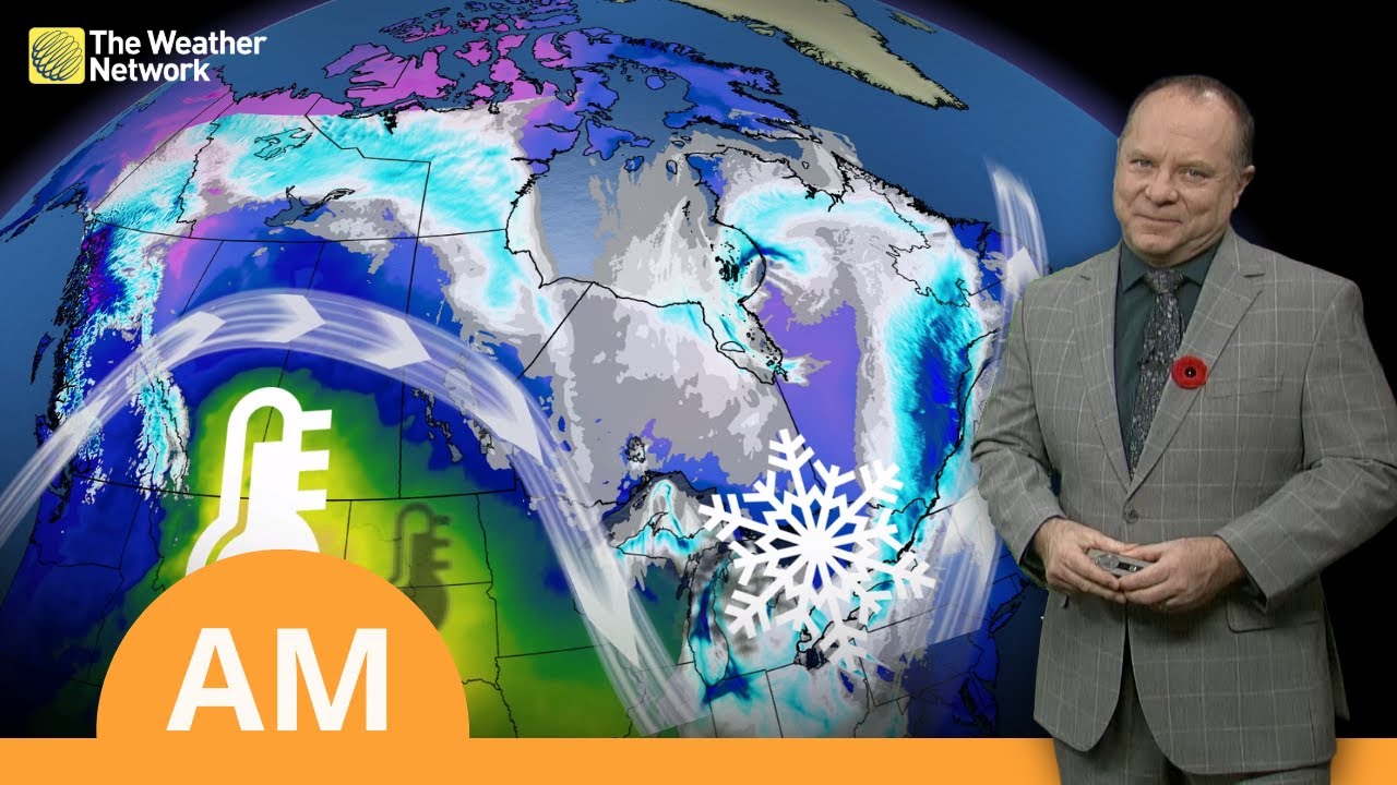 Canada's National Forecast - November 10, 2025 | #WeatherAM