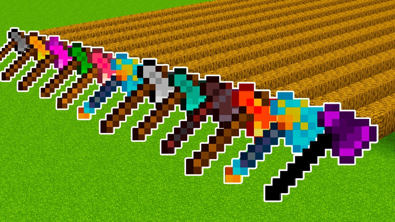 What is the fastest axe in Minecraft?
