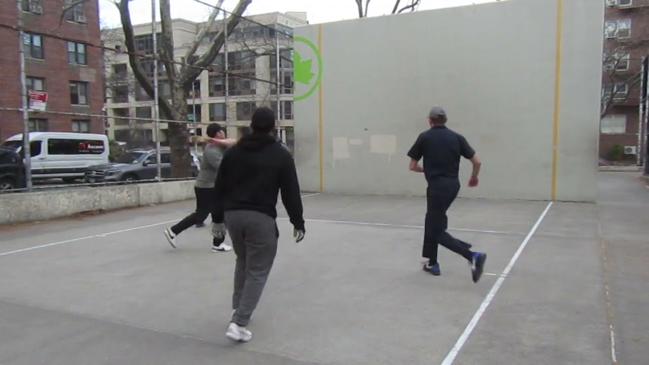 175 Park - Alexey & Eric vs Hans & Kevin - Doubles Filmed By Handball Social - 3.11.2026