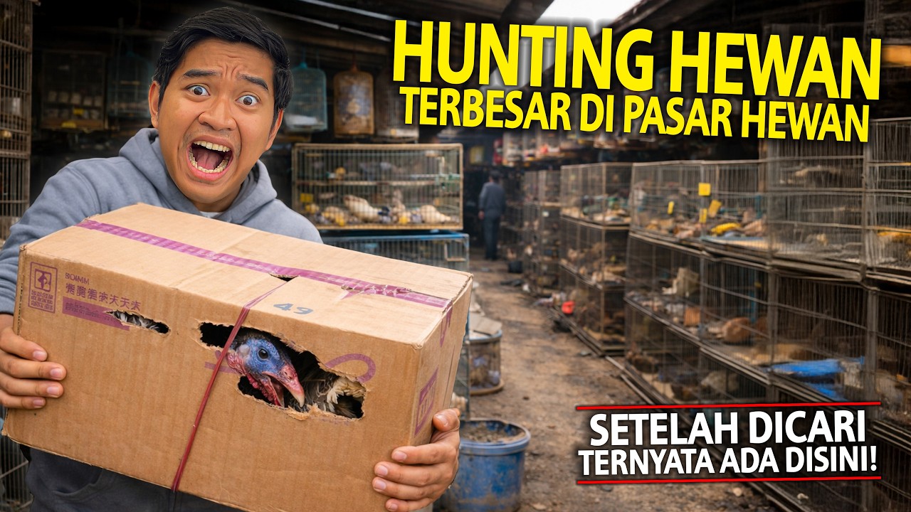 HUNTING HEWAN TERBESAR DI PASAR HEWAN SUKAHAJI! SETELAH DICARI TERNYATA ADA DI SINI!