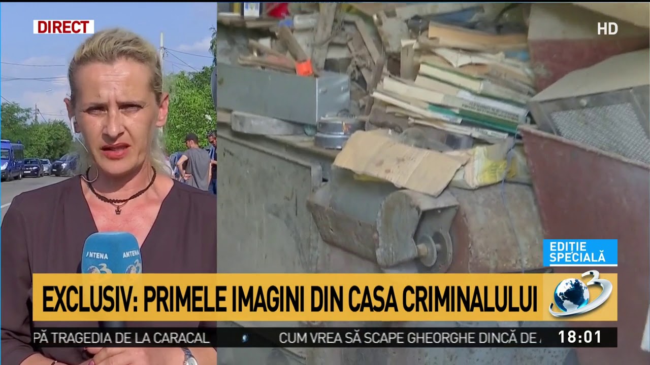 Exclusiv. Primele imagini din casa criminalului