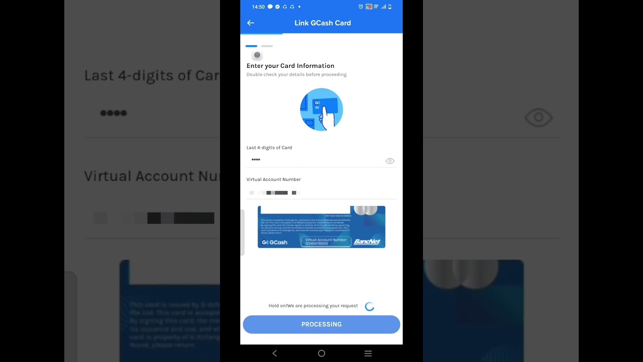 Paano E Link Ang Gcash Visa Card #2024 #gcash #visacard