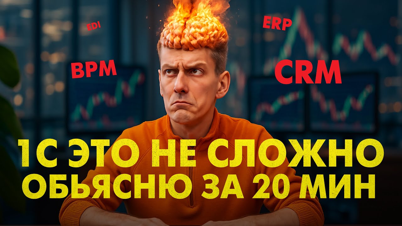 1С за 20 минут: Как УПРОСТИТЬ бухгалтерию, склад и продажи? Простыми словами! #автоматизациябизнеса