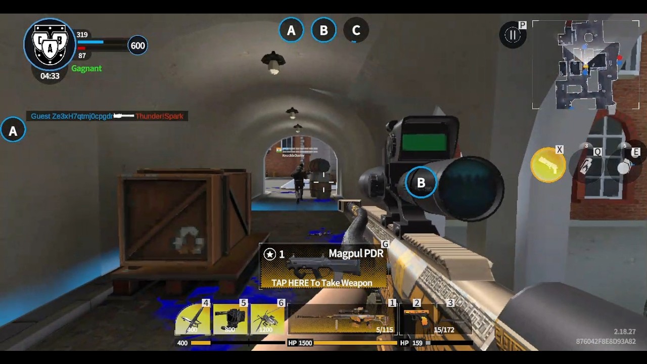Hazmob FPS online shooter Domination #2