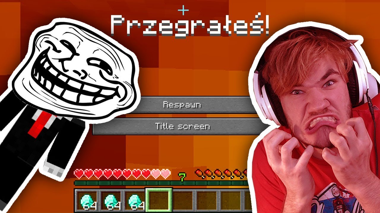 NAJWREDNIEJESZY TROLL W MINECRAFT!