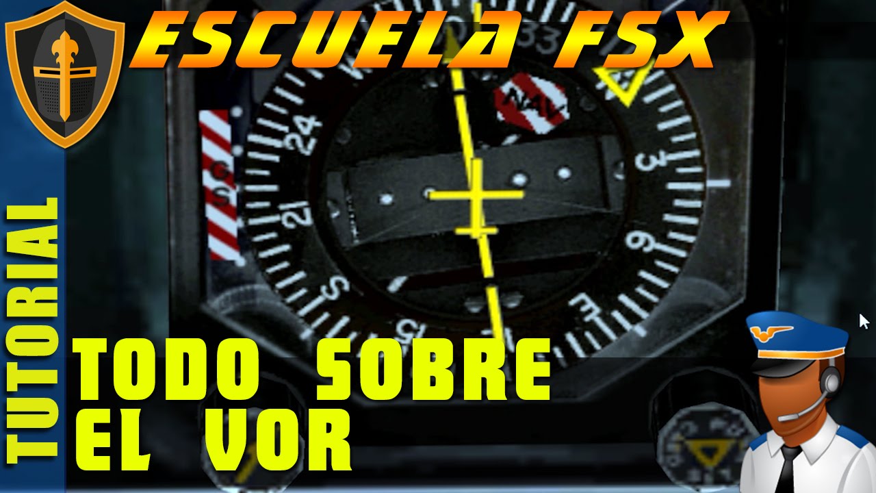 Escuela FSX#3 Todo sobre el VOR ► FSX SE ► Gameplay Español