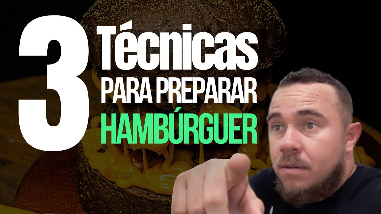 3 TÉCNICAS PARA PREPARAR SEU HAMBÚRGUER NA CHAPA | SIMPLES E EFICIENTE 🍔👍