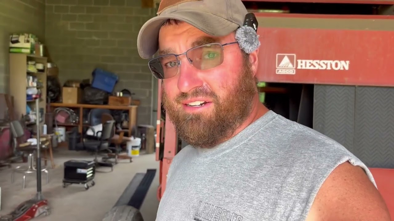 People Do Crazy Things || Replacing Baler Belts & Fixing Up a Homegrown Meal || June 2025