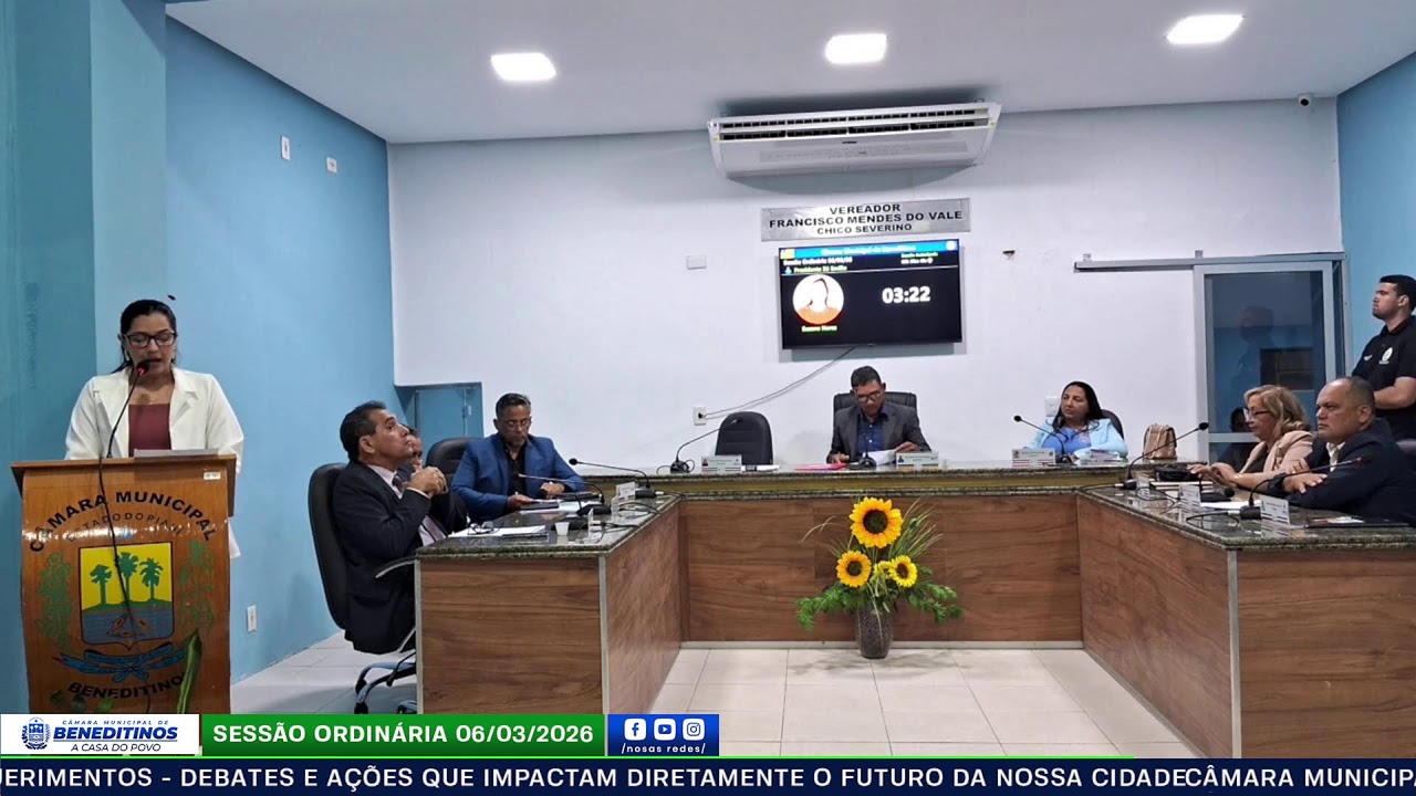 SESSÃO ORDINÁRIA