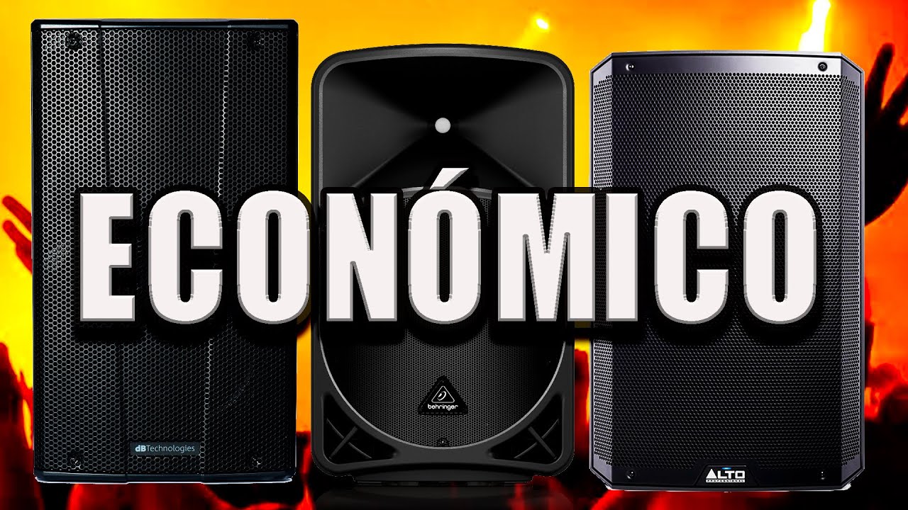 🎛️🔊LOS Mejores ALTAVOCES BARATOS Amplificados para DJ Profesionales 2024 parte 1