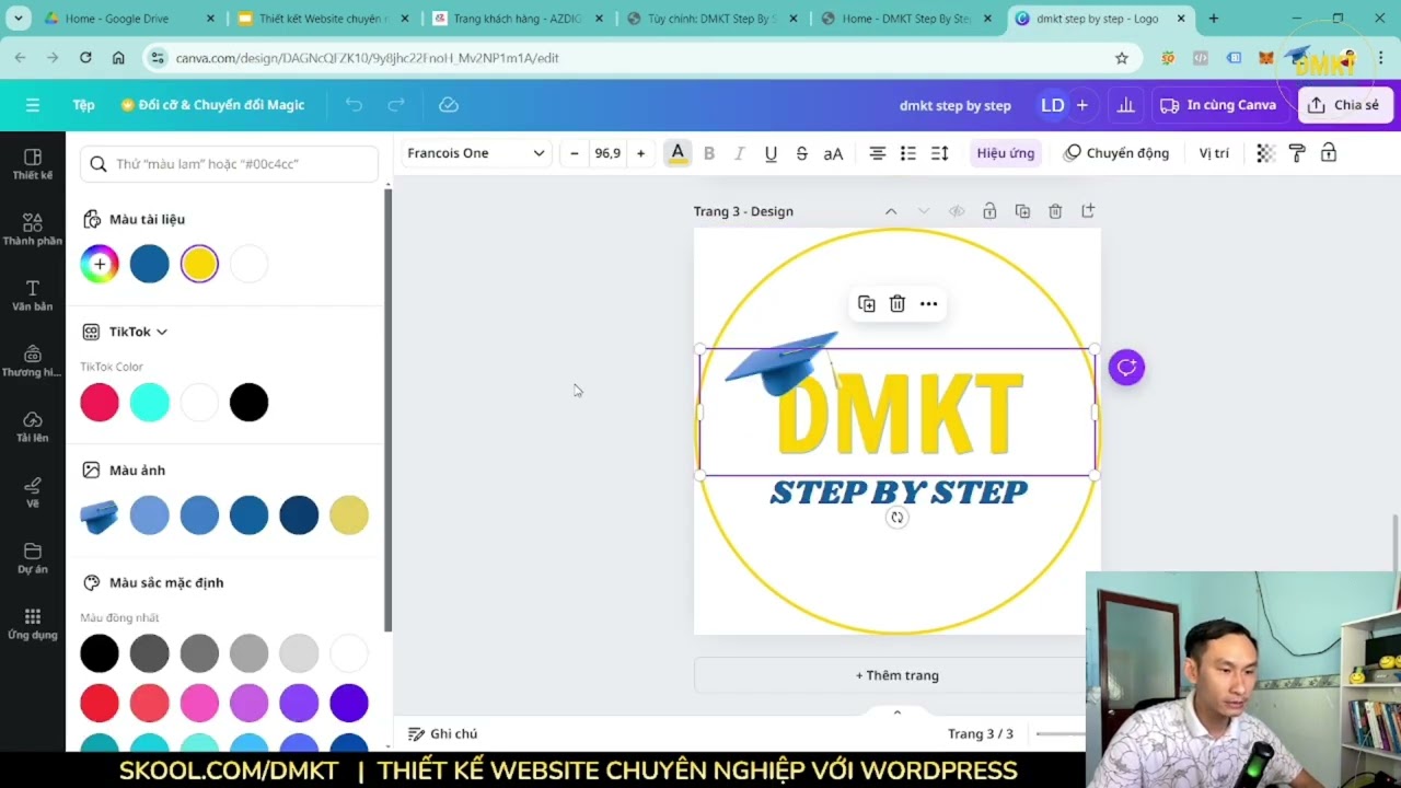 TK Web Wordpress | [Bài 3.1] Tùy chỉnh Chung cho Website | DMKT Step By Step
