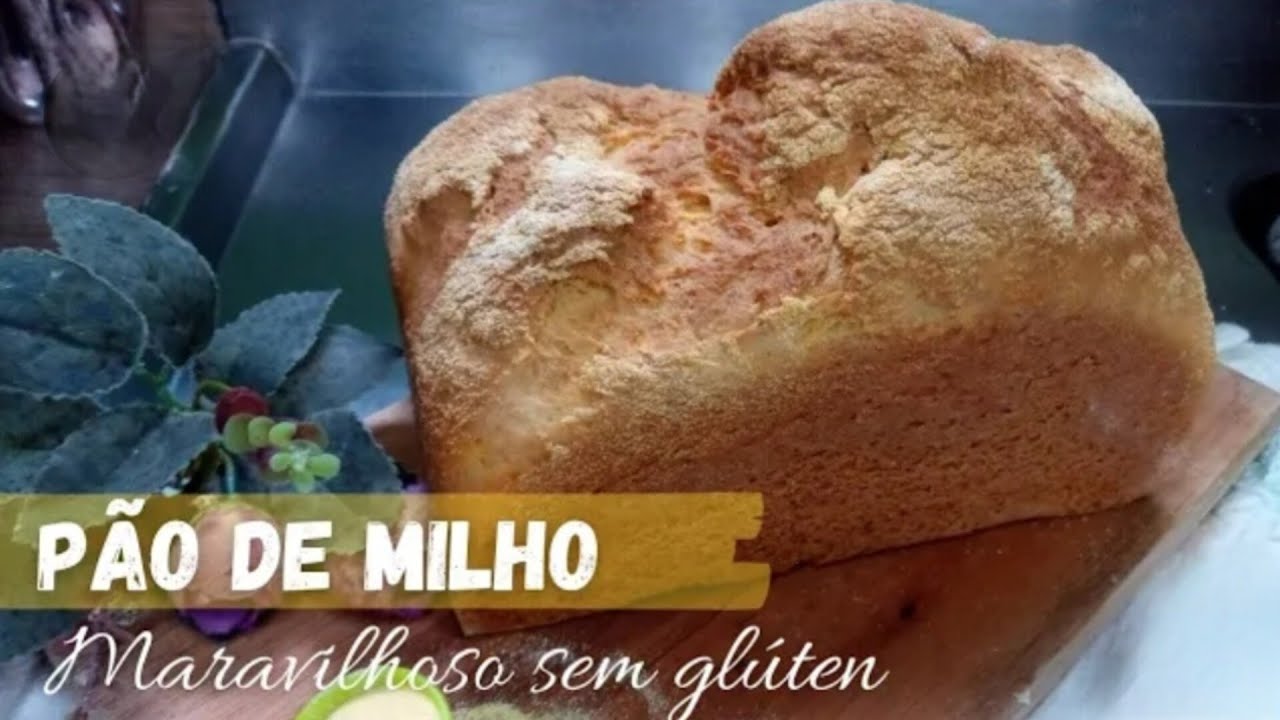 Ninguém Acredita que Esse Pão de Fubá é SEM GLÚTEN! Super Fofinho 🌽