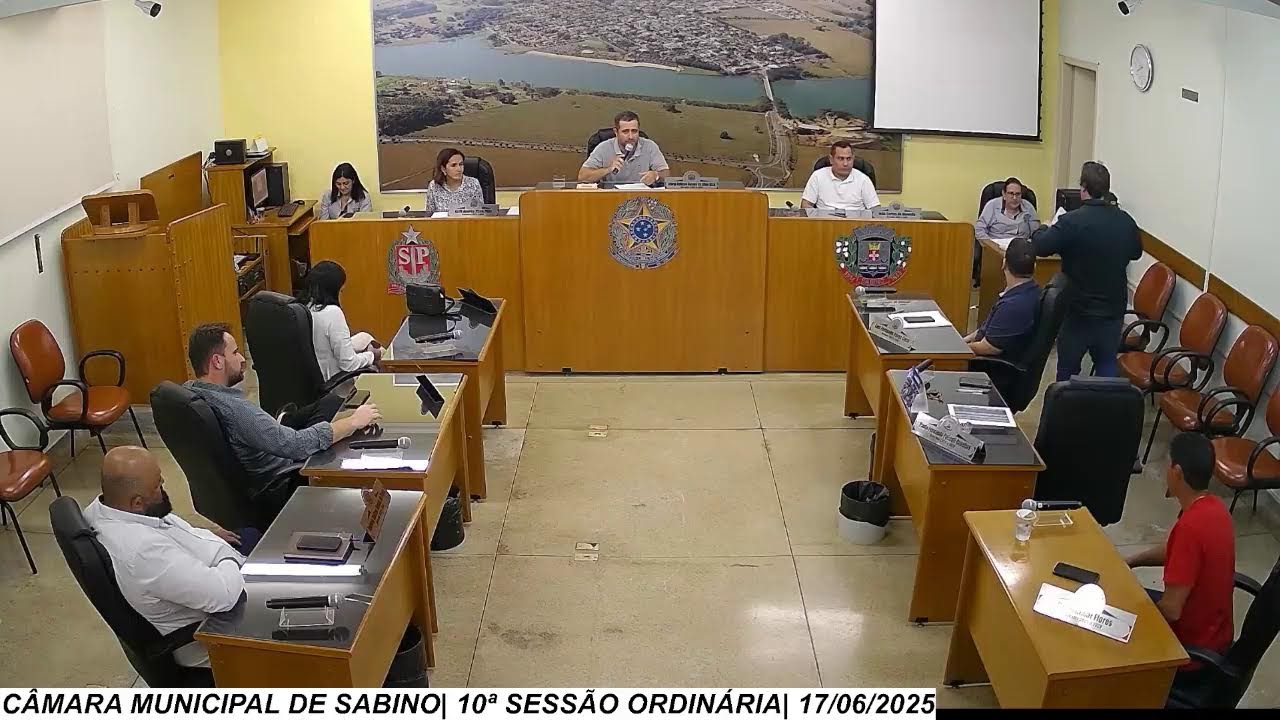 CÂMARA MUNICIPAL DE SABINO - 10ª SESSÃO ORDINÁRIA - 17/06/2025