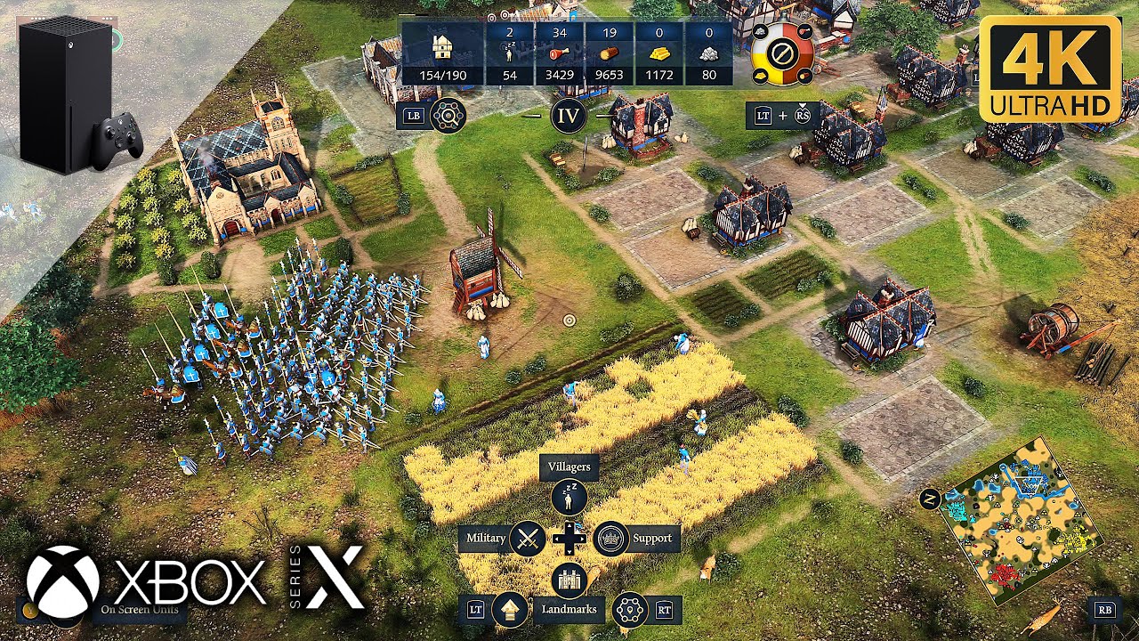 Age of Empires 4 - Xbox Series X Gameplay 4K