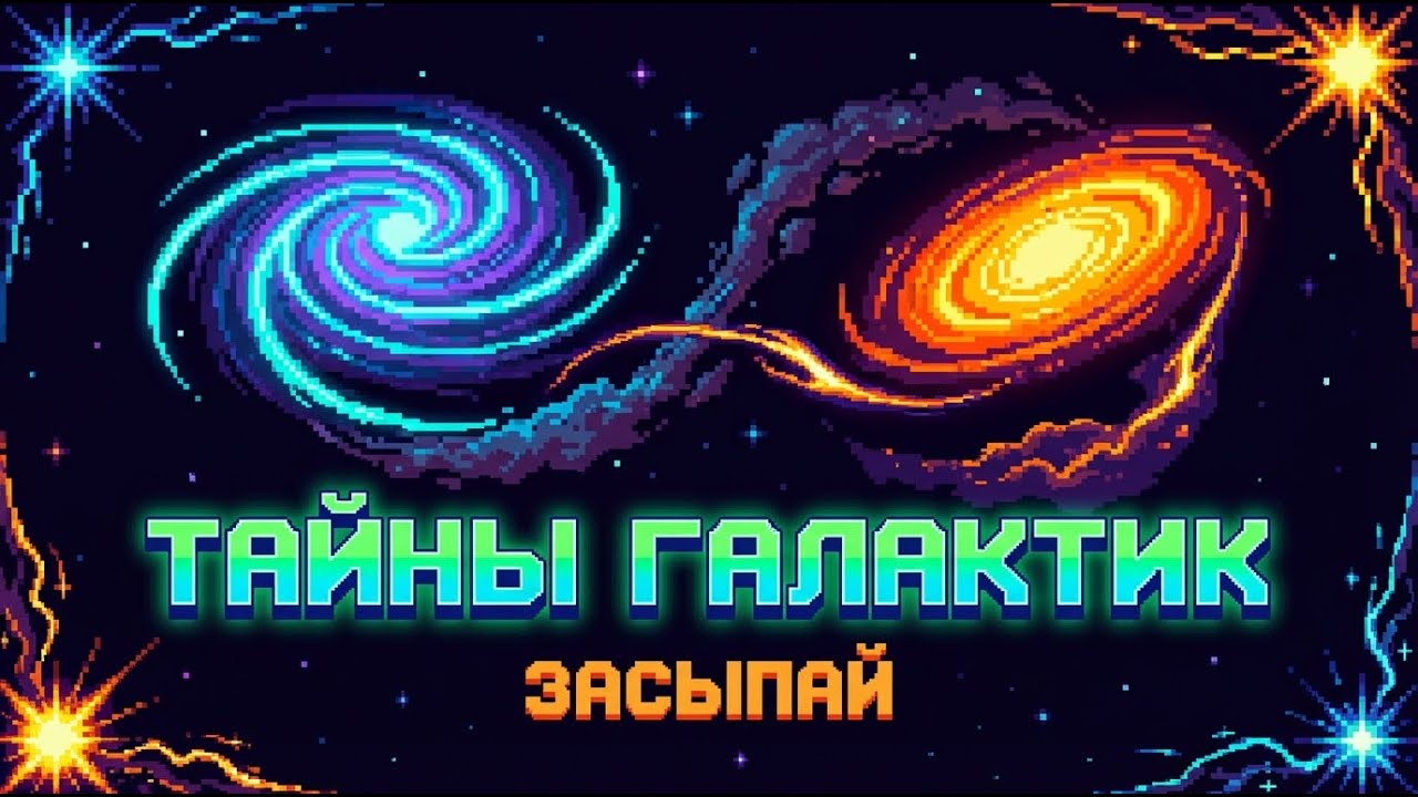ЛЕКЦИЯ ДЛЯ СНА 🌙 Строение Галактик: Как гравитация и темная материя формируют Вселенную? | Засыпай
