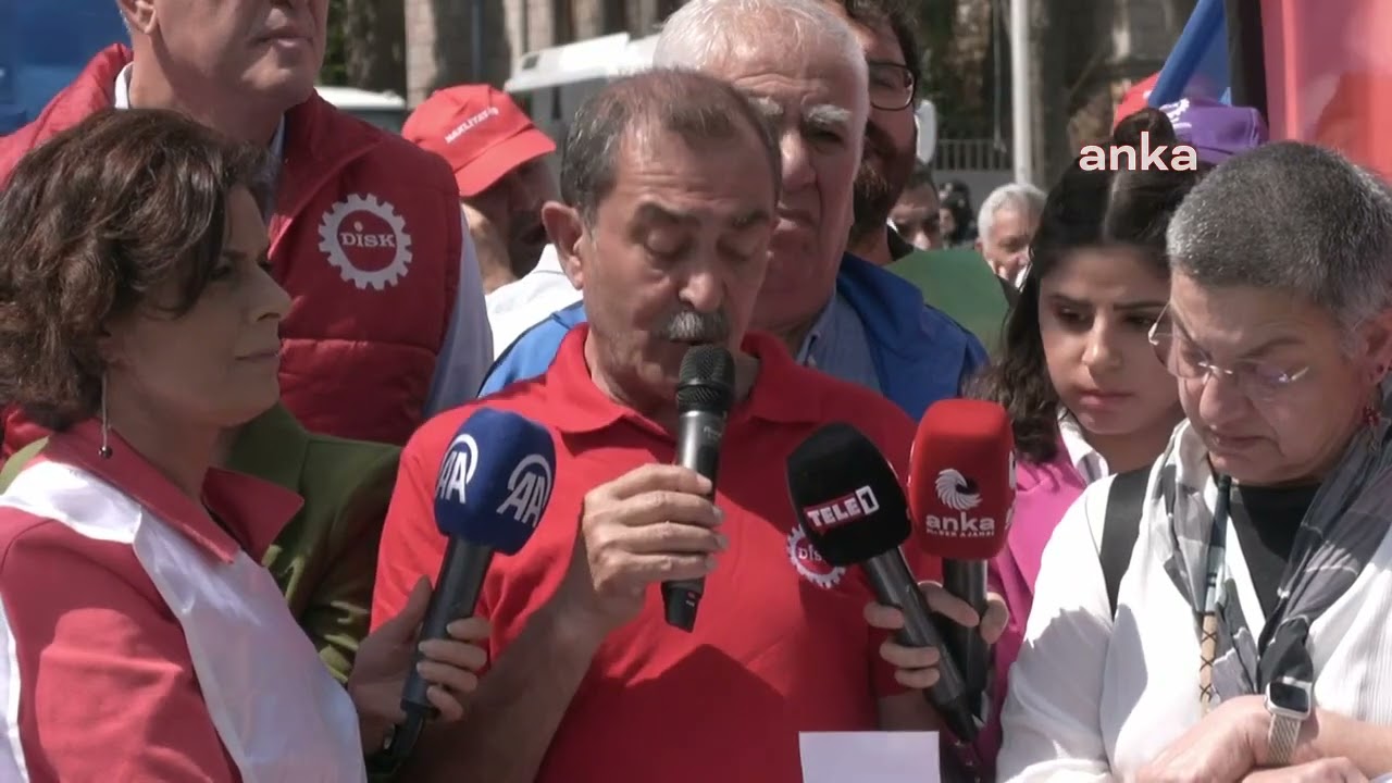 DİSK, KESK, TMMOB, TTB ve TDB'den ortak açıklama: 1 Mayıs'ta Taksim'de olacağız