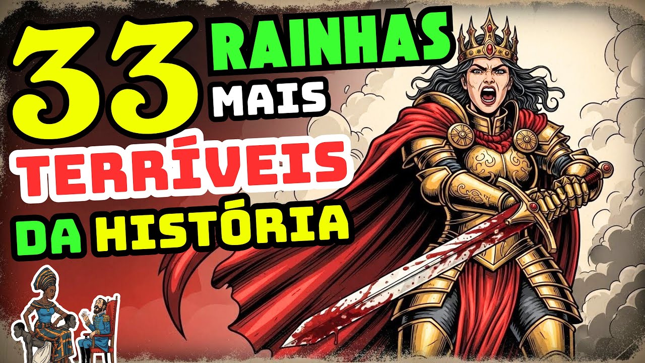 33 RAINHAS E IMPERATRIZES MAIS PODEROSAS E TERRÍVEIS DA HISTÓRIA (ELAS NÃO TIVERAM PIEDADE)