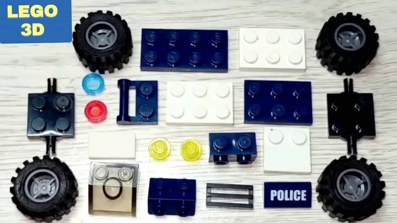 I make a LEGO police special vehicle