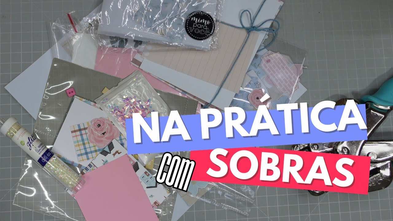 SCRAPBOOK NA PRÁTICA: Sem Frescura Criando com o Que Sobrou