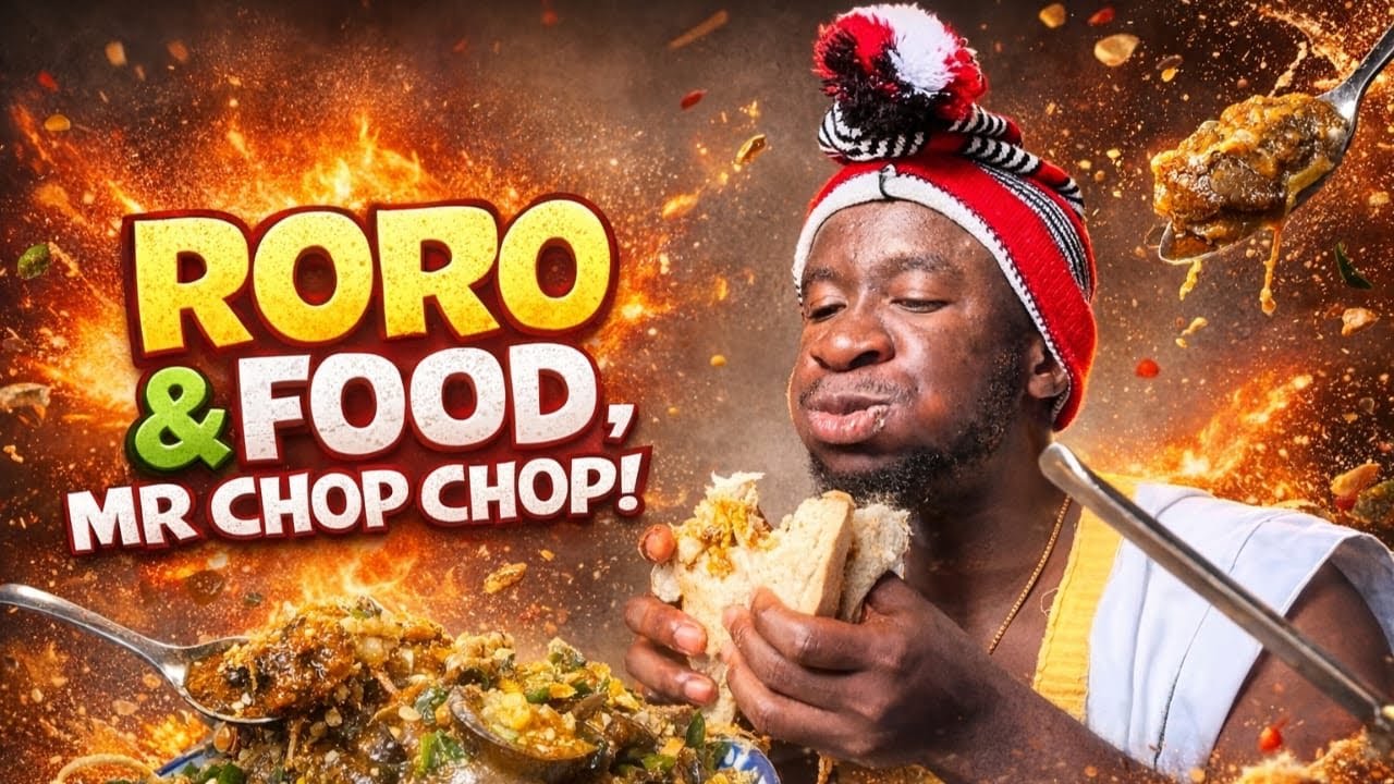 Роро и еда, мистер Чоп Чоп! #африка #еда
