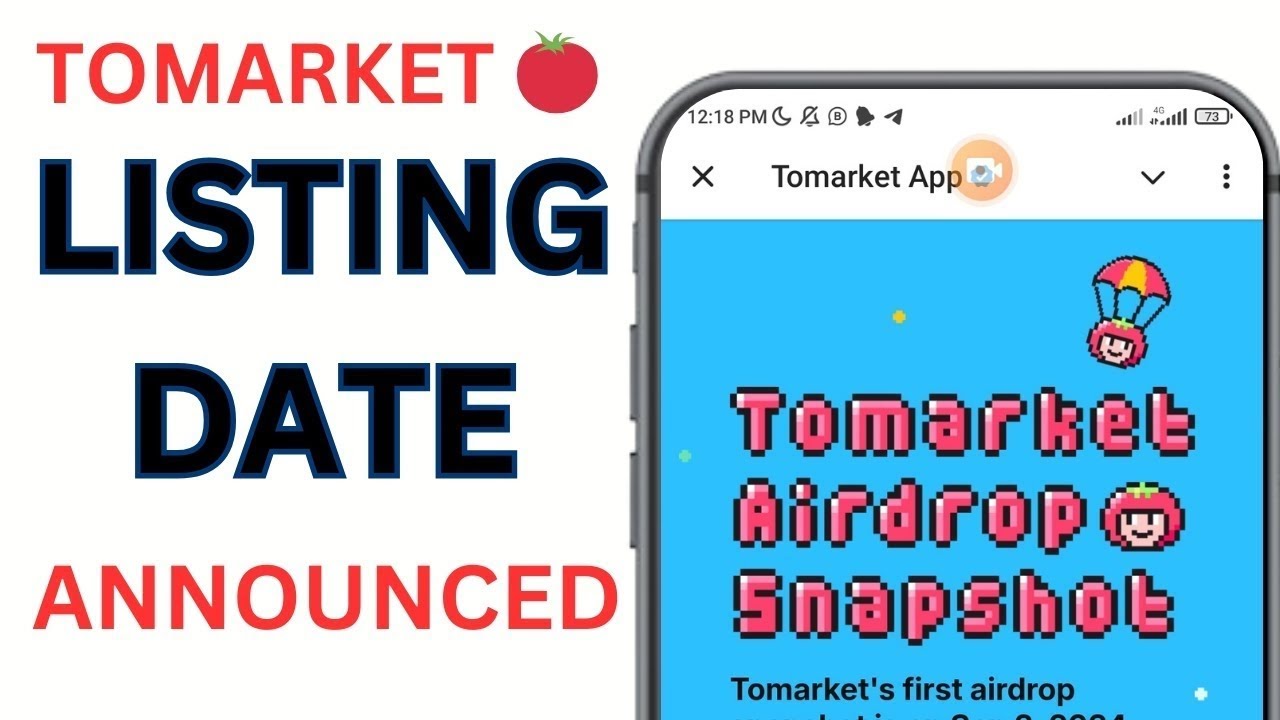 Tomarket Airdrop listing date and airdrop criteria || Tomato Airdrop update