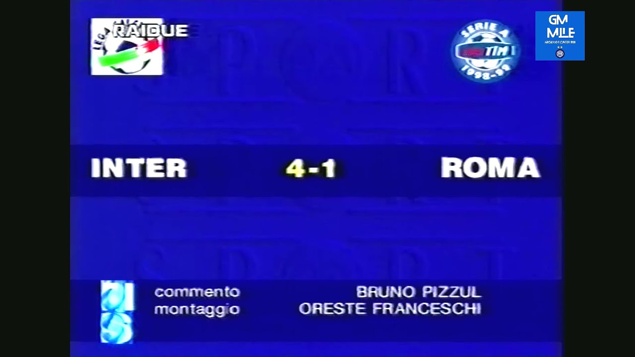 1998-99 (14^ - 20-12-1998) INTER-Roma 4-1 Servizio D.S.Rai2