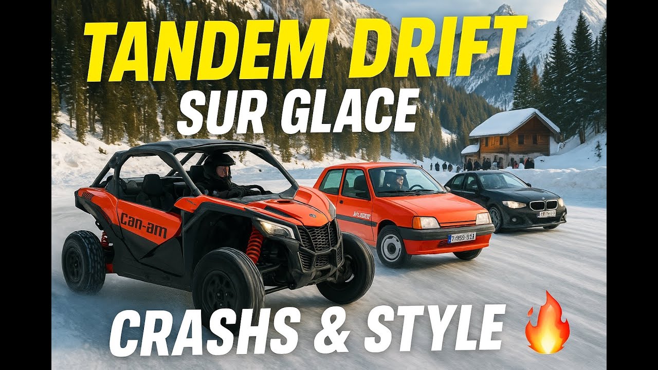 Glisse, Gants Oubliés et Pizza au Volant 🍕🔥 – Drift Tandem à Flaine !