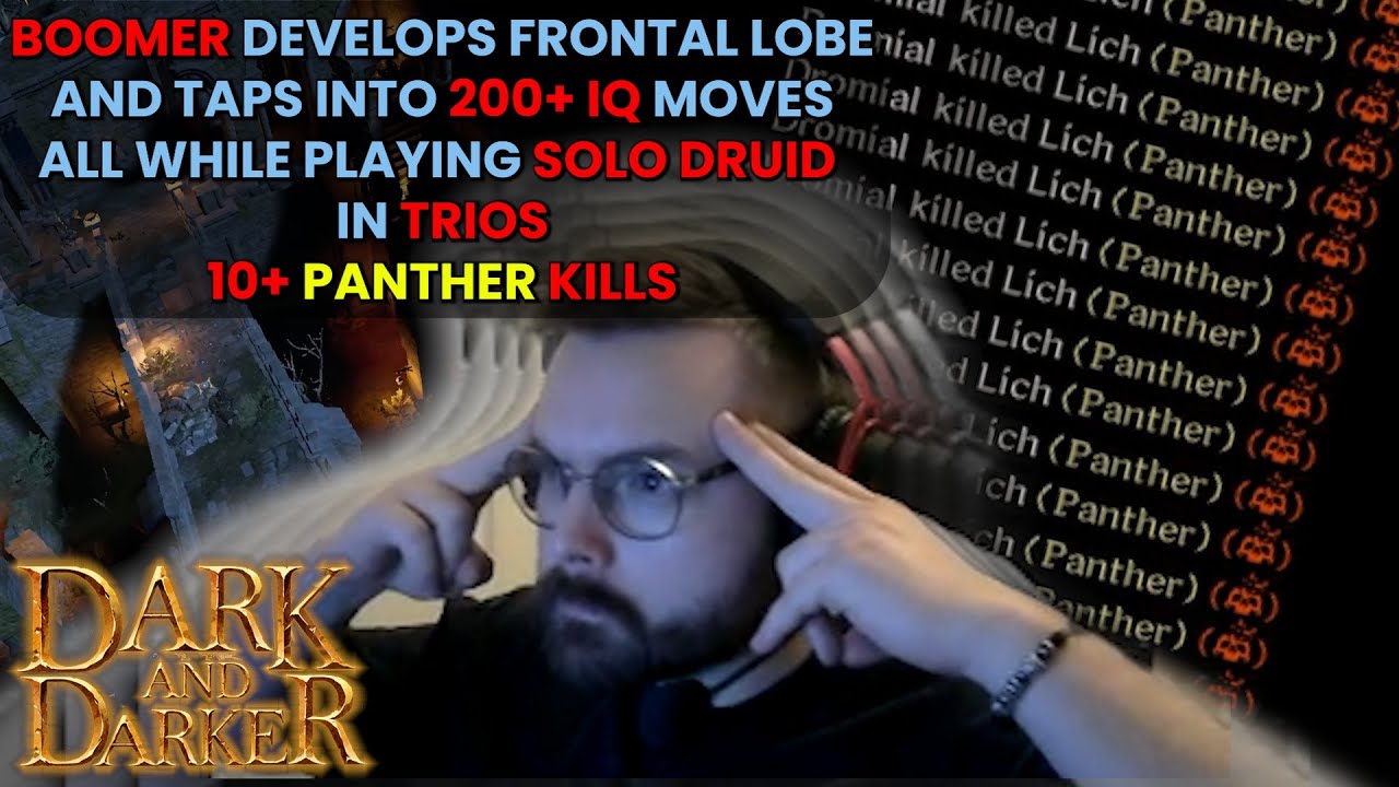 Solo druid in trios - 10+ Panther kills - Davethebabe1