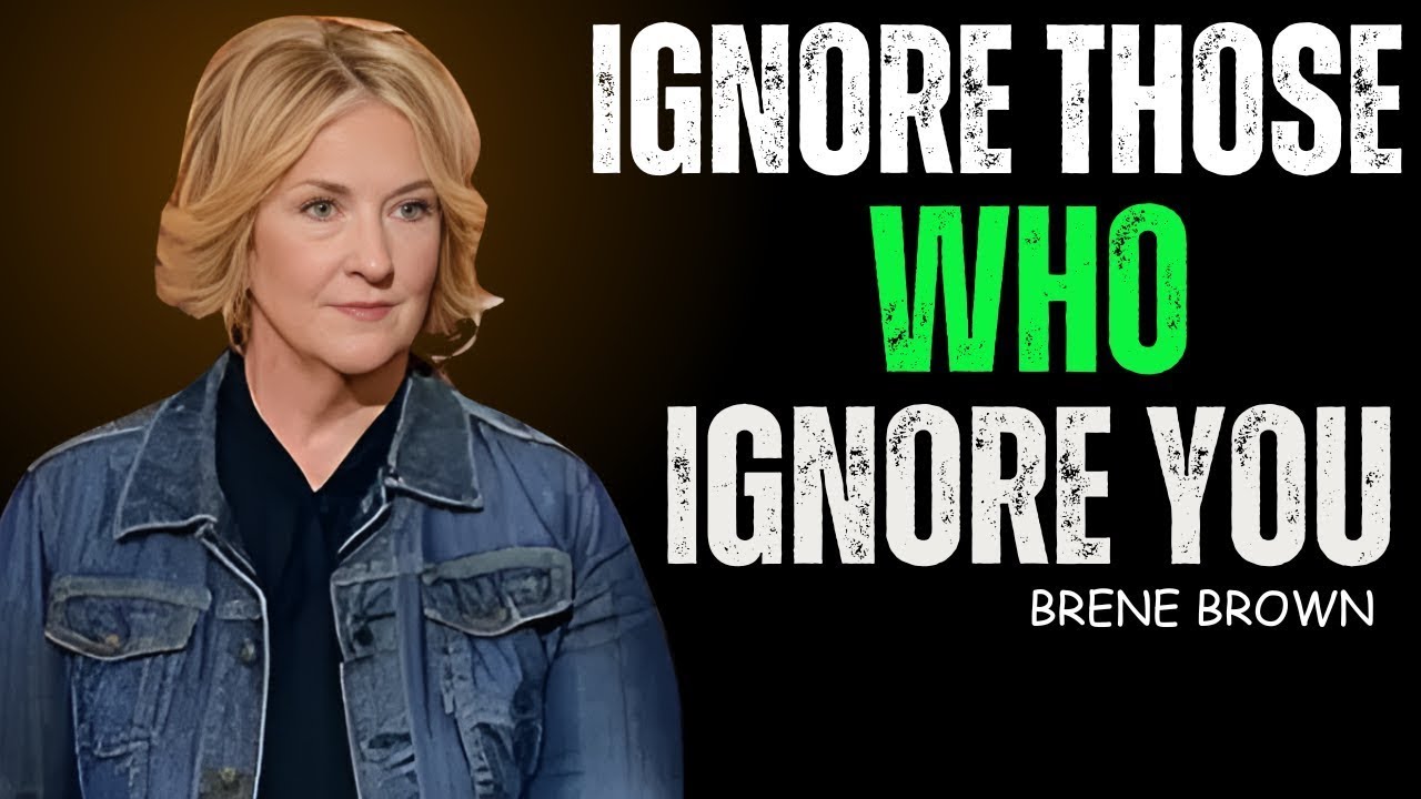 When Someone Ignores You, It Hurts But Reveals Everything | Bren&eacute; Brown Powerful Speech