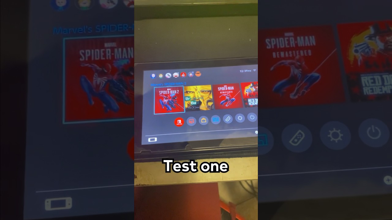 Do not run spiderman 2 on the nintendo switch #gaming #nintendofans #spiderman #ps5 #marvel