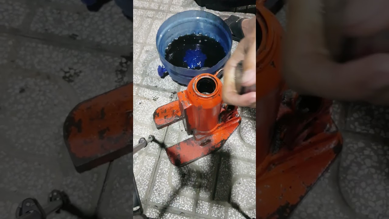 Hướng dẫn thay phốt cho đội thủy lực 