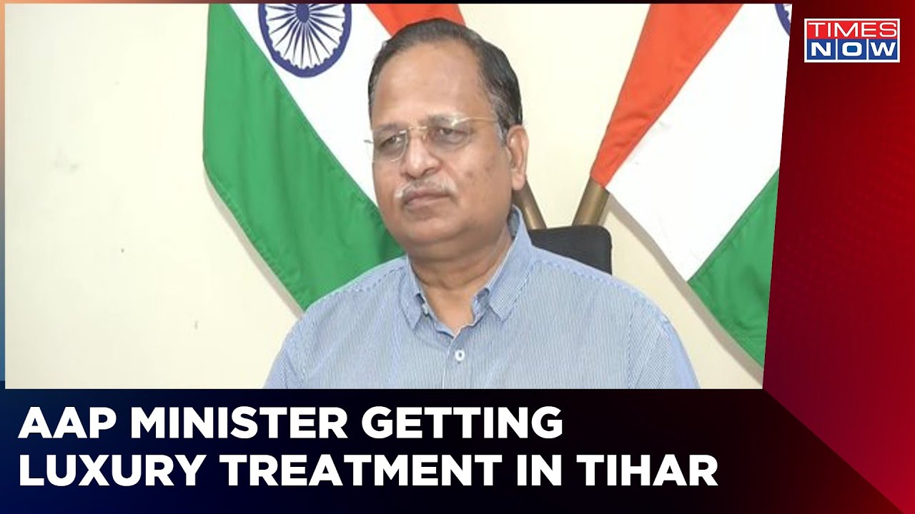 ED Alleges 'Luxurious Treatment' Being Given To Satyendra Jain Inside The Jail | English News