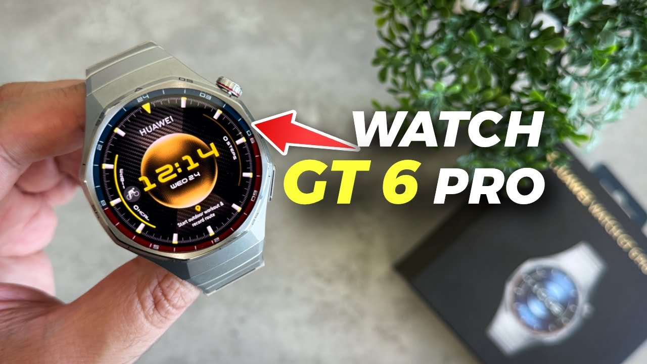 Умные часы, которые меняют правила игры — HUAWEI WATCH GT 6 Pro